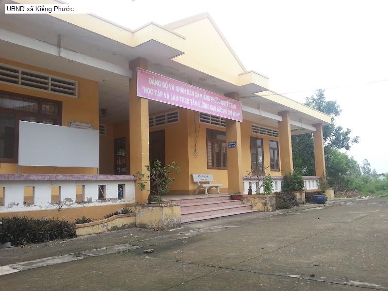 UBND xã Kiểng Phước