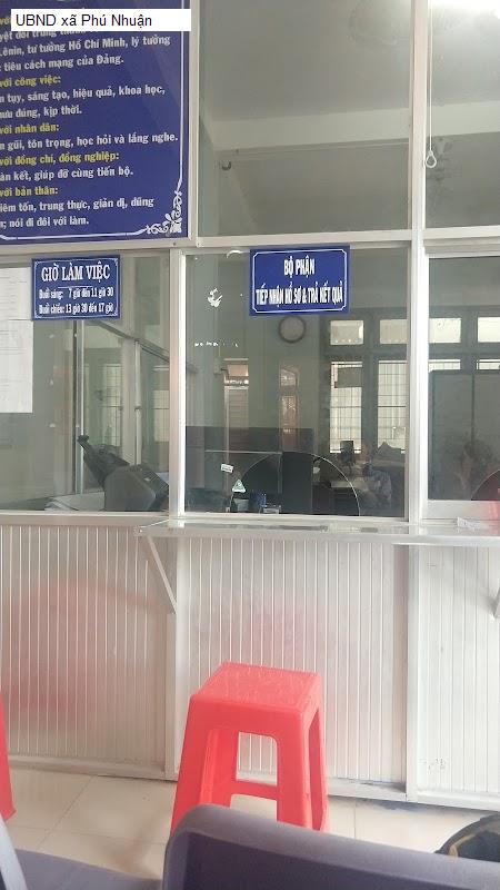 UBND xã Phú Nhuận