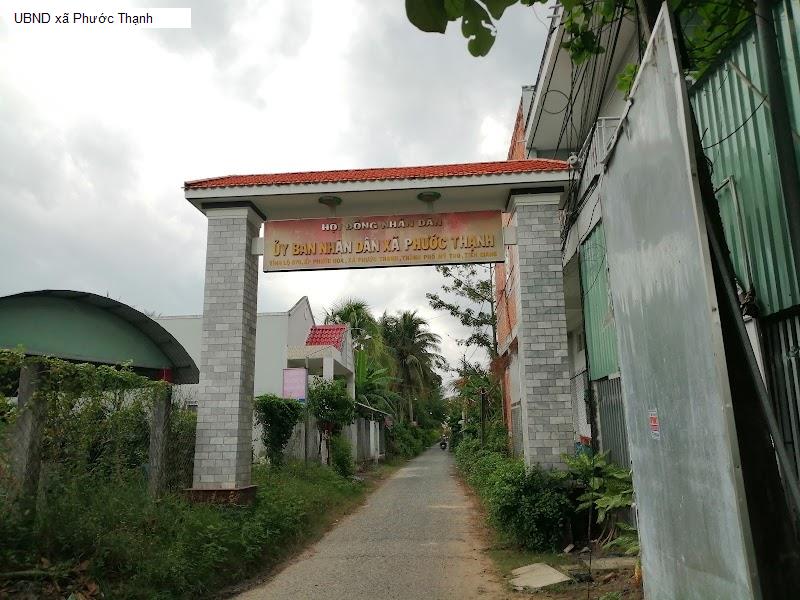 UBND xã Phước Thạnh