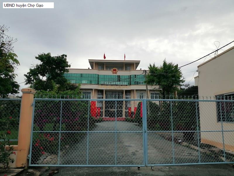 UBND huyện Chợ Gạo
