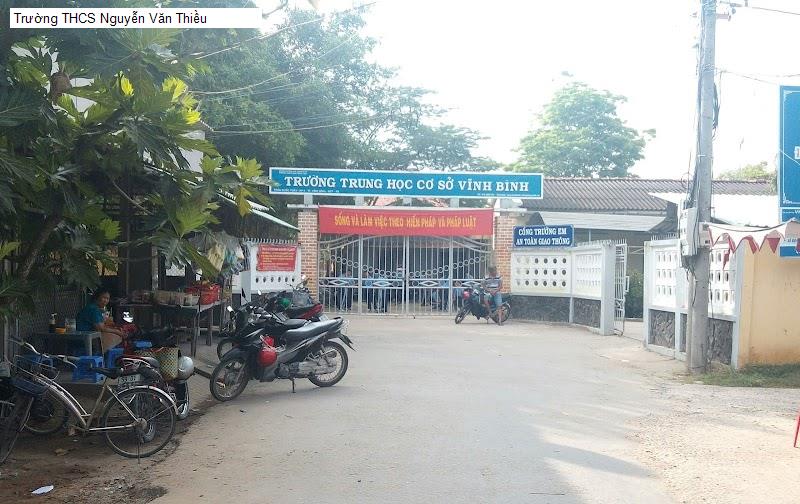 Trường THCS Nguyễn Văn Thiều