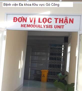 Bệnh viện Đa khoa Khu vực Gò Công