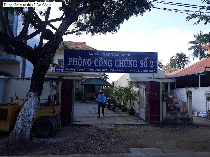 Trung tâm y tế thị xã Gò Công