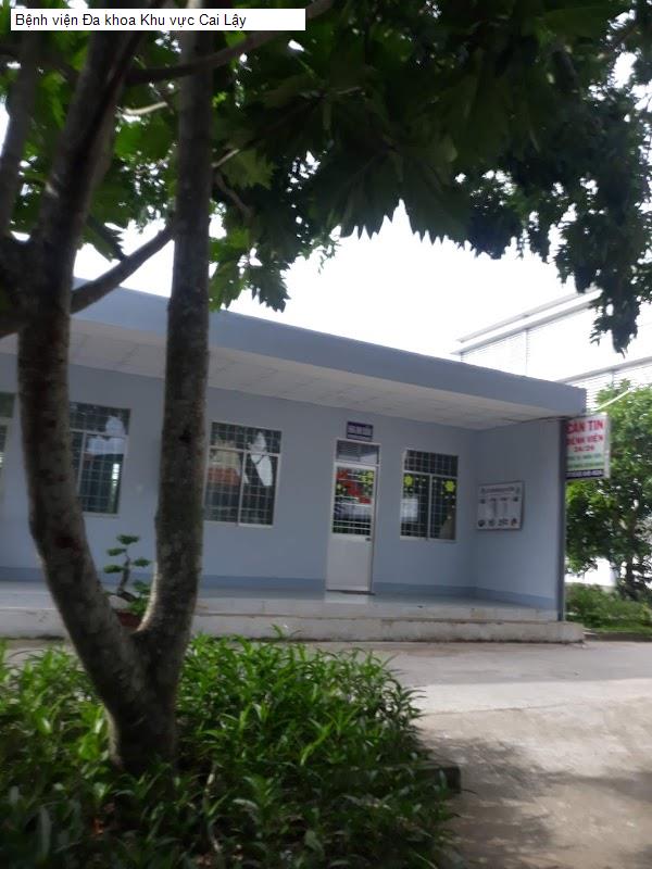 Bệnh viện Đa khoa Khu vực Cai Lậy