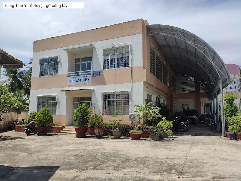 Trung Tâm Y Tế Huyện gò công tây