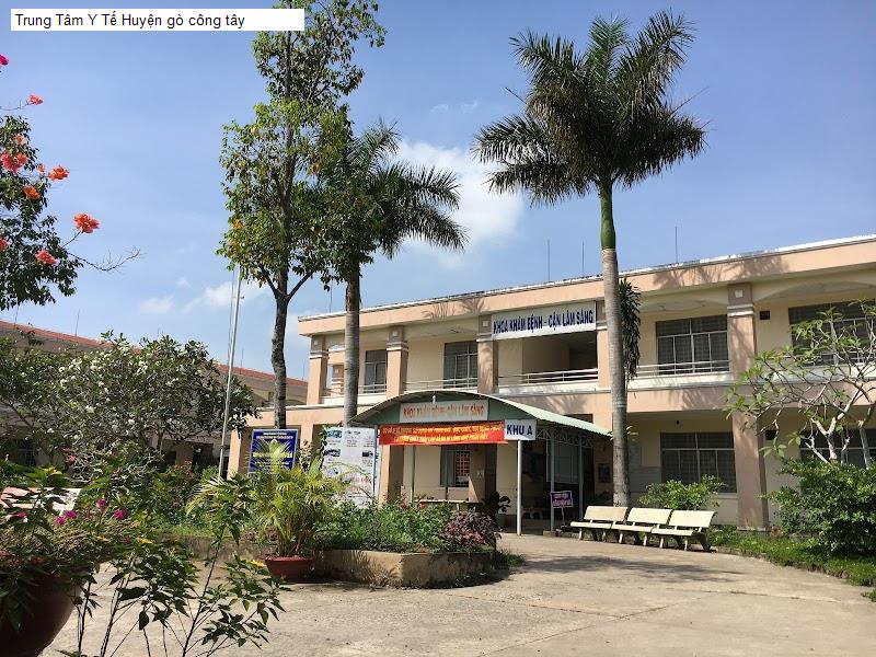 Trung Tâm Y Tế Huyện gò công tây