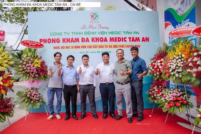 PHÒNG KHÁM ĐA KHOA MEDIC TÂM AN - CÁI BÈ