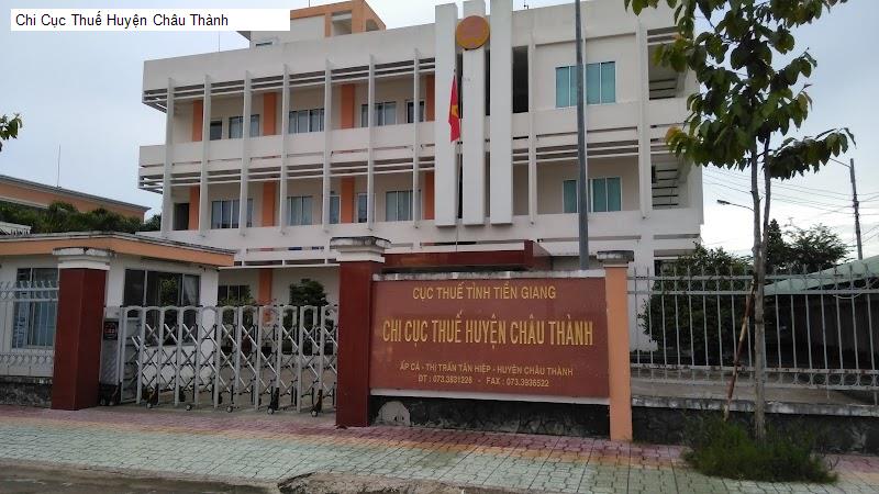 Chi Cục Thuế Huyện Châu Thành